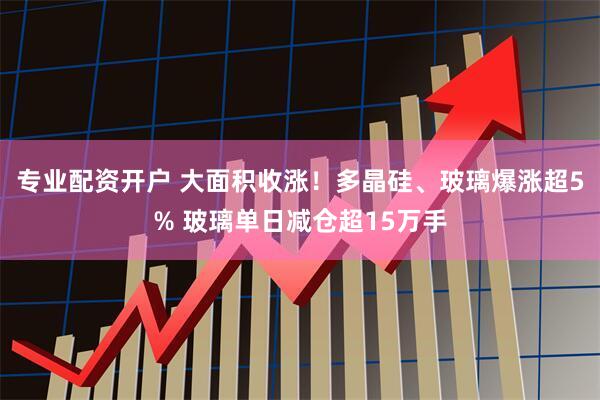 专业配资开户 大面积收涨！多晶硅、玻璃爆涨超5% 玻璃单日减仓超15万手